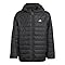 adidas Mixte enfant ESSENTIALS LIGHT PADDED JACKET, black/REFLECTIVE SILVER, 15-16 Years
