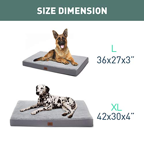 image for Eterish Large Orthopedic Dog Bed for Medium, Large Dogs up to 75 lbs, 