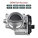 WMPHE Electronic Throttle Body Compatible with 2006-2008 Chevy Silverado Suburban Express Avalanche Tahoe Trailblazer GMC Sierra Yukon Envoy Savana Cadillac Escalade Replacement for 12679524 12580760