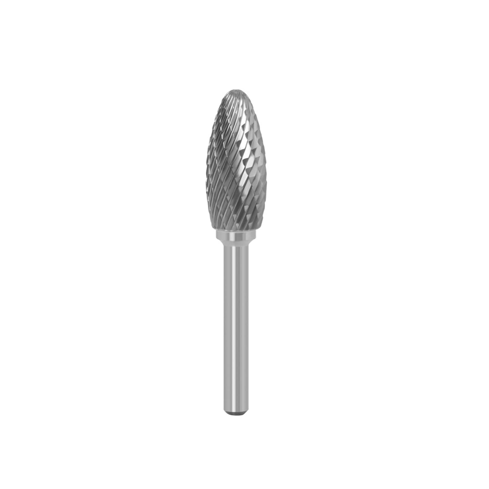 MACHSWON Double Cut Tungsten Carbide Rotary Burr Die Grinder Bits,Grinding Head Diameter 14mm with 1/4" Shank Rotary Tool for Woodworking Drilling Engraving Metal Polishing DIY HX1434M06