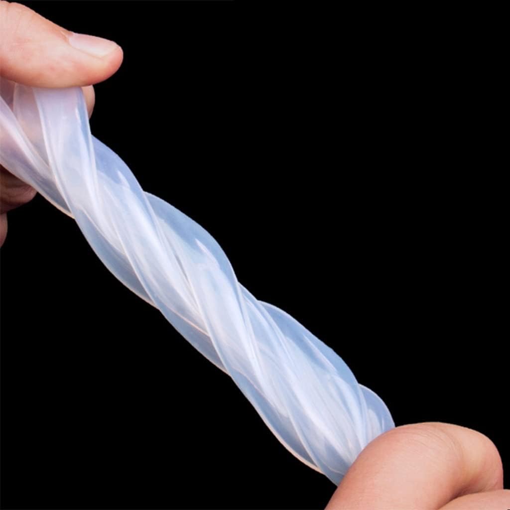 1 Meters Food Grade Silicone Hose 0.5x1mm-25x31mm ID/OD, High Temp -40°C-200°C, Clear Tubing for Brewing, Aquarium, Plumbing, Industrial(25x31mm)