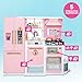 Disney Princess Style Collection Fresh Prep Gourmet Kitchen, Interactive Pretend Play Kitchen for Girls & Kids with Realistic Steam, Complete Meal Kit & 35+ Accessories