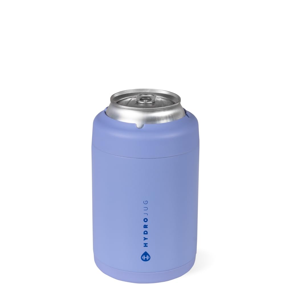 HydroJug Can Cooler 12 oz, Stainless Steel Can Holder, Peri