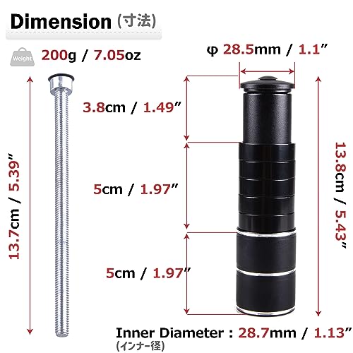 Bike Fork Stem Bicycle Extender Handlebar Riser Adaptor 123mm Black Silvery - Bild 41 von 43