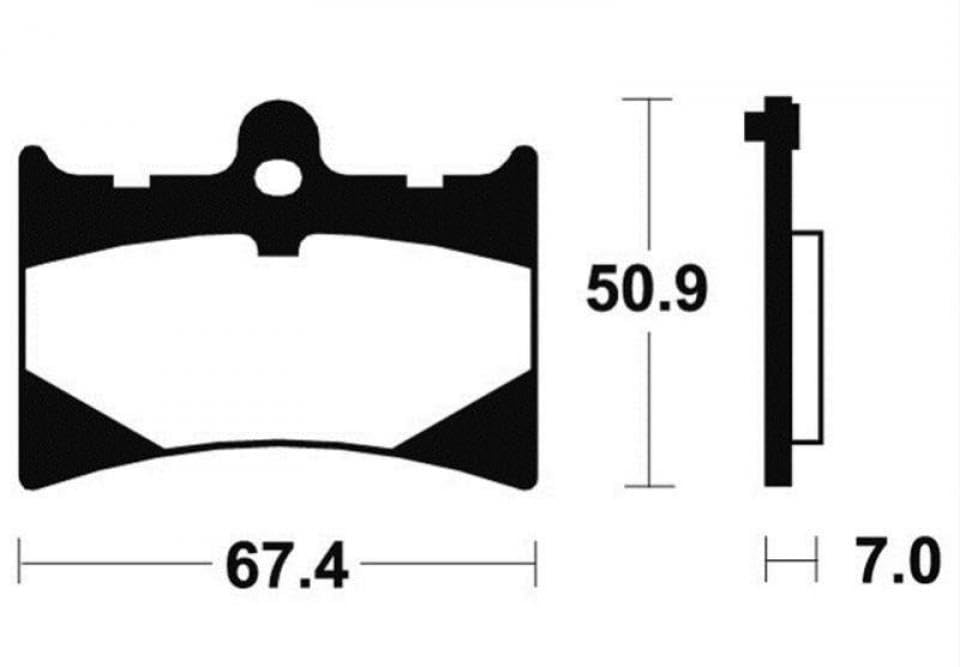 – Pastilla de freno moto Aprilia 125 RS 1993 – 2005 Neuf
