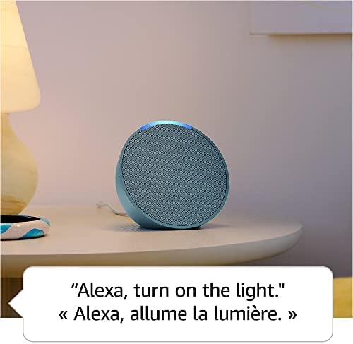Amazon Echo Pop (newest model), Our smallest Alexa speaker, Fits in any room, Designed for Alexa+, Charcoal - View 8