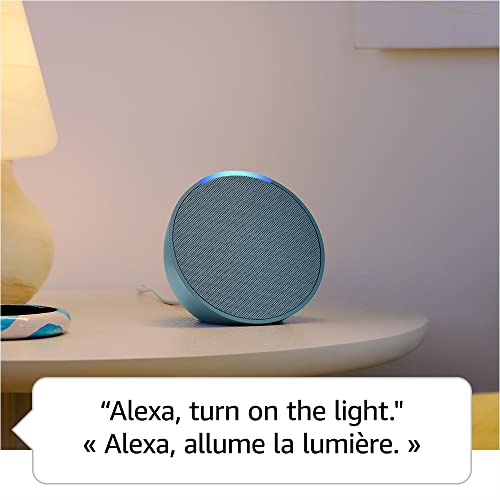 Amazon Echo Pop (newest model), Our smallest Alexa speaker, Fits in any room, Lavender Bloom, with Alexa+ Early Access by Amazon - Image 3