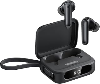 Anker Soundcore P41i (Bluetooth 5.3) 【モバイルバッテリー搭載完全ワイヤレスイヤホン/ウルトラノイズキャンセリング 2.0 / マルチポイント接続 / 最大192時間再生 / PSE技術基準適合】ブラック