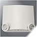 Cooper Lighting LEMRO Wallmount 2-Head LED LEM Series Emergency Light With Adjustable Optics 1.4 Watt 120/277 Volt AC White Sure-Lites PathLinx?
