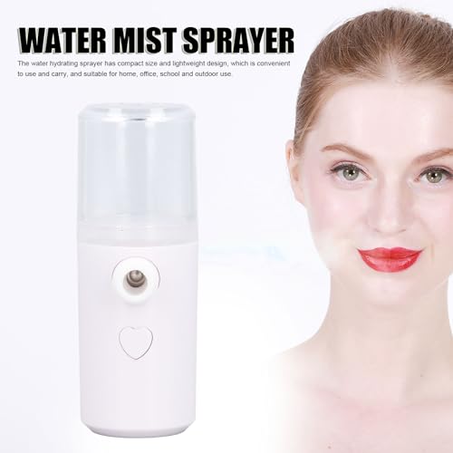 Nano Face Mister, Umidificador de Nariz Portátil, Pulverizador de Névoa de água, Mini Vaporizador Po