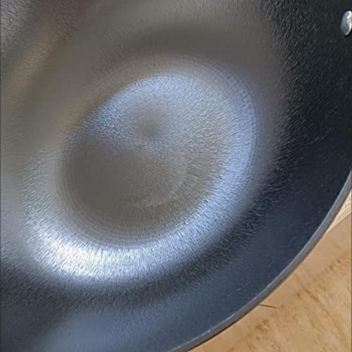 Wok de hierro fundido con asas, 36-42 cm miniatura 5