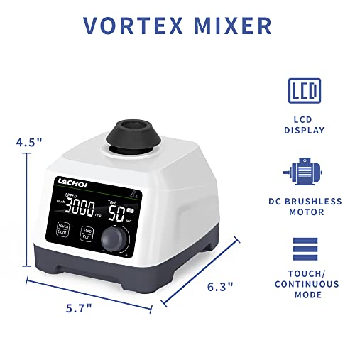Lachoi H-2 Lab Vortex Mixer 100-3000Rpm Lcd Dispaly thumb #2