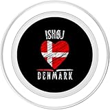 Zoom IMG-1 denmark flag heart ishoej city