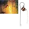 Gieter Lichten, Ster Douche Tuin Kunst Licht Decoratie Led Lamp Voor Werf Knop Batterij Aangedreven Duurzaam“ Slaapkamer, Kerst, Feestjes Tuin Decor (Size : A)