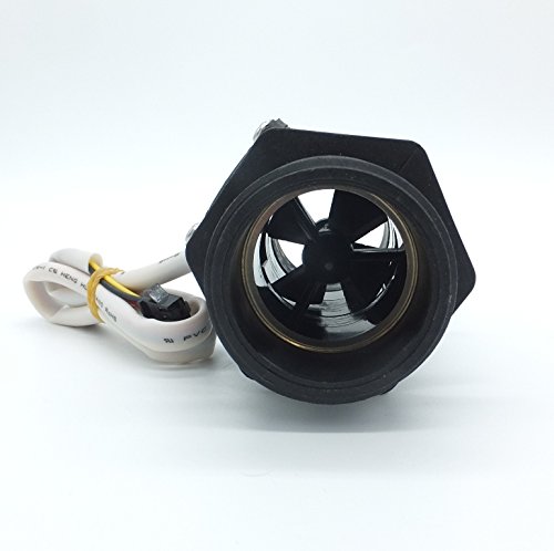 jdhlabstech Liquid Flow Sensor Water flowmeter 5 to 150 Liters/min for 1.5-inch Pipes (DN40)