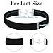 Yolev Samt Halsband Damen Schwarze, Verstellbar Choker Kette Damen, Gothic Halsband, Velvet Halskette Geschenk für Halloween, Geburtstag, Party, Cosplay (2 cm)