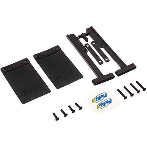 RPM 81012 Mud Flaps Bumper Slash Black Cover