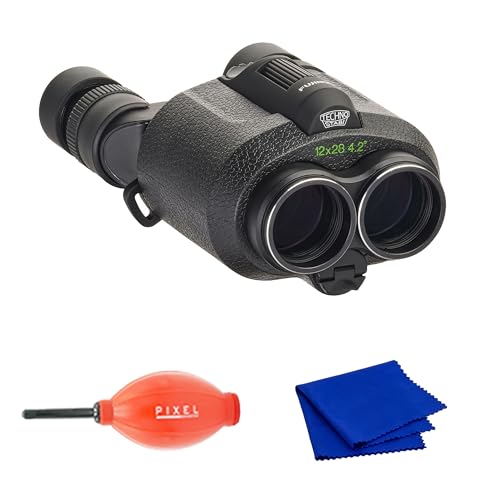 Image of Fujifilm Fujinon Techno-Stabi 12x28 Image-Stabilized Binoculars with Additional Accessories