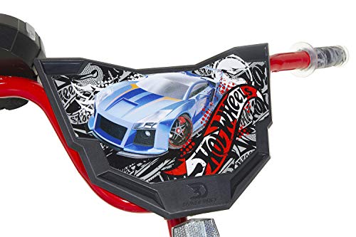 Dynacraft Hot Wheels Bike Boys 18 Inch With Kickstand,Grey/Silver #TOP1