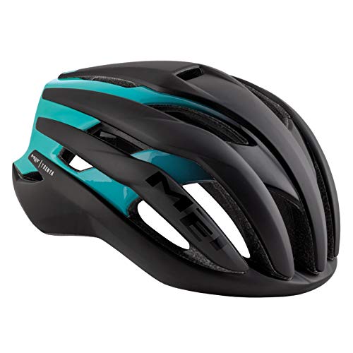 Colore Nero Verde MET Trenta 2020 Nero Petrolio Azzurro tg. M 56-58 cm Bici Strada Casco caschetto Ciclismo Corsa Bicicletta Road Verde