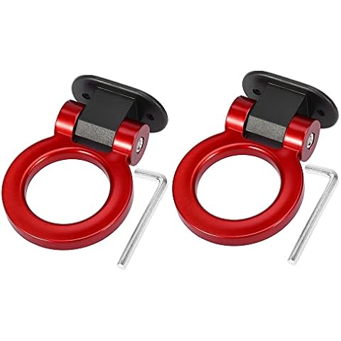 X AUTOHAUX Car Tow Hook Decorations Cover