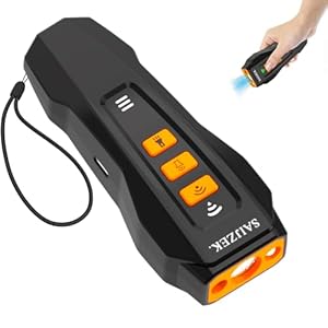 Ultrasonic Dog Trainer G2 | 3-in-1 Bark Deterrent Training Device | Anti Barking Silencer | Barks No More Devices | Stop Control Dogs Bad Behavior | Stopper Corrector Clicker Repellent, Black