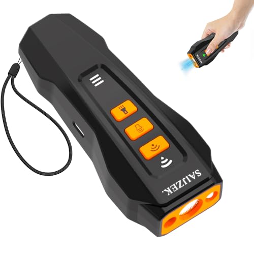 Ultrasonic Dog Trainer G2 | 3-in-1 Bark Deterrent Training Device | Anti Barking Silencer | Barks No More Devices | Stop Control Dogs Bad Behavior | Stopper Corrector Clicker Repellent, Black