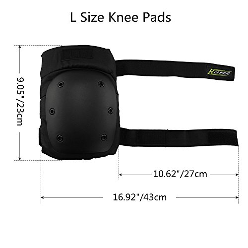 Mystery 3 in 1 Knee Elbow Pads Wrist Guards Thicken Skateboard Cycling Roller Skating Outdoor Sports Elbow Knee Wrist… - Image 5
