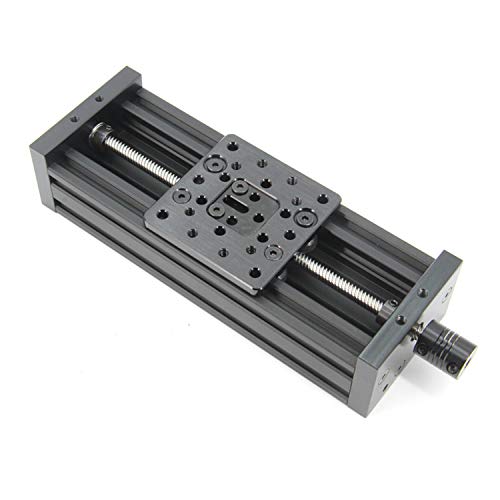 Zeberoxyz 200mm 4080U Z-axis Screw Slide Table Linear Actuator Kit Linear Module for 3D Printer and DIY CNC Router Parts X Y Z Axis
