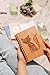 Patchwork Red Fox Spiral Daily Gratitude Journal with Blank Pages for Him Her [Hardcover Writing Notebook for Travel, Happy Father's Day Gifts for Dad from Kids, Made in the USA]