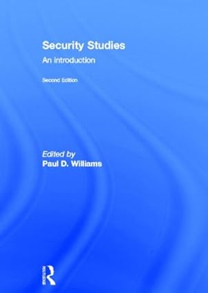 Security Studies: An Introduction 2nd Edition book cover