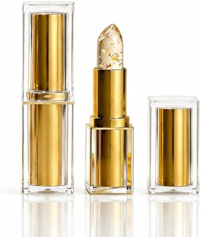 Coellyo Areliaa Signature Color Changing Lipstick for Old Women, Skin-Adaptive Clear Lipstick That Changes Color, Long-Lasting Hydration Tinted Lip Balm, pH Lipsticks Color Changing (1 Pcs)