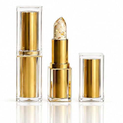 Coellyo Areliaa Signature Color Changing Lipstick for Old Women Skin-Adaptive Clear Lipstick That Changes Color Long-Lasting Hydration Tinted Lip Balm pH Lipsticks Color Changing (1 Pcs)