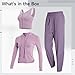3-Piece Women’S Yoga Set, Sports Bra, Jacket & Jogger Pants, Breathable, Xxl Size Fit For All Body Types