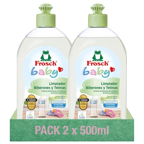 Limpia todo el menaje de tu bebé sin químicos. Fórmula hipoalergénica y vegana que elimina restos de leche y zumo. Cero residuos y sin fragancias. Elige la opción ecológica y segura para la piel de tu bebé.
