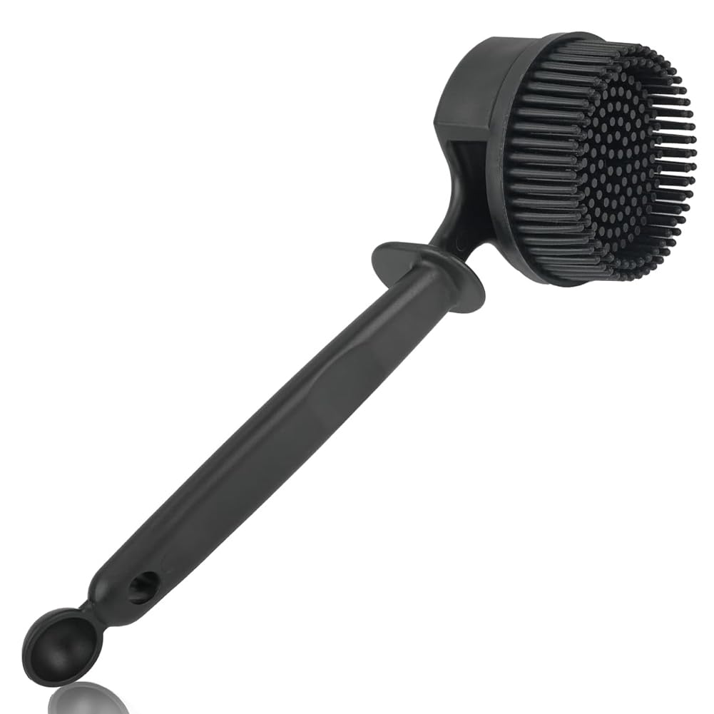 IJSDNVJNDX Espresso Machine Cleaning Brush 58MM, Silicone Brush for Coffee Machine Group Head, 360° Clean