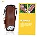 Toddmomy Portable Wear-Resistant Golf Ball Bag Convenient Cowhide Design for Easy Storage of Golf Balls and Accessories The Go