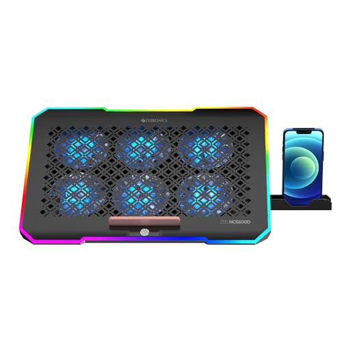 ZEBRONICS NC6500D 17-inch RGB Cooling Pad