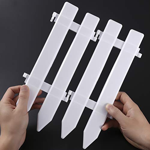 KESYOO 30 Pcs Cerca de Fadas Ornamento de Jardim Em Miniatura de Emenda de Plástico Em Miniatura Bra