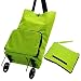 Produktbild Supermarkt Einkaufswagen, Portable Falttrolley, Doppelrad-Treppenaufsteigerkart, Travel Green Shopping Bag