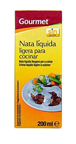 Marca Blanca - Gourmet Nata Líquida Ligera para Cocinar, 200ml