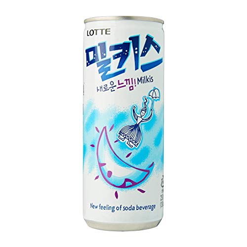 Lotte Milkis Soda Beverage, 8.5 Fluid Ounce (Pack Of 6) #TOP1