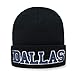 Classic Cuff Beanie Hat Black Cuffed Football Winter Skully Hat Knit Toque Cap (Dallas)