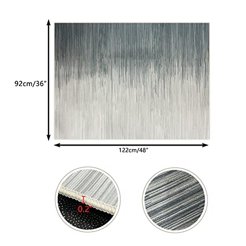 Hlimior Office Chair Mat For Hardwood Floor, Anti-Slip Desk Chair Mat, Chair Rugs Floor Protectors Mat, Computer Chair Mat For Rolling Chair, Chair Carpet Mat For Home Office（36"X48"） #TOP1