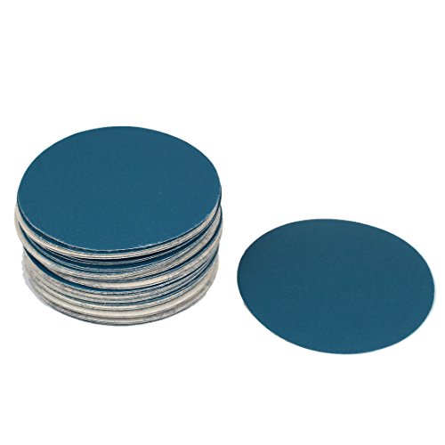 Aexit 5inch Flocking Abrasive Wheels & Discs Sandpaper Auto Car Paint Polishing Sanding Disc 320 Flap Wheels Grit 50pcs