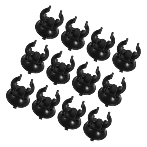 POPETPOP 14個 水槽用吸盤クリップ 製耐久性 高耐摩耗性 チューブ固定用強力吸着 吸盤ホルダー 魚槽エアチューブ 加熱管整理用 簡単取り付け