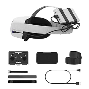 AMVR Powerbank Bevestigingsbeugel Compatibel Plaatsen Meerdere maten Mobiele Power voor Quest, Quest 2 of HTC Vive…