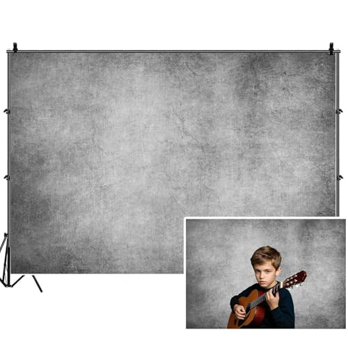 Fondo Fotográfico Gris 7x5 FT para Sesión de Fotos miniatura 1