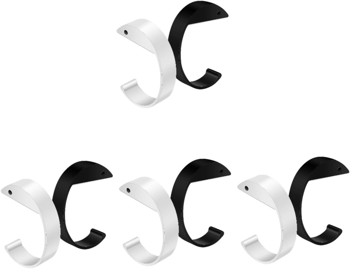 SAFIGLE 8pcs Handbag Hanger Desk Accessory Lightweight Purse Holder Hook for Schoolbag