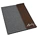 My Personal Memories Personalized Portfolio with Custom Monogrammed Flap - Engraved Teacher, Student, Business, Man, Woman, Gift (Rawhide Flap)